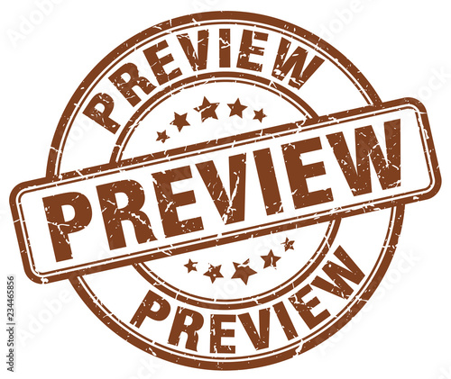 preview brown grunge round vintage rubber stamp