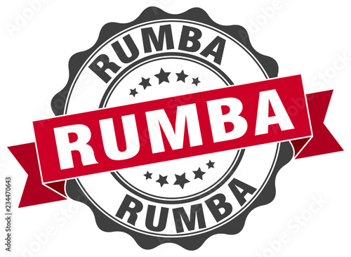 rumba stamp. sign. seal