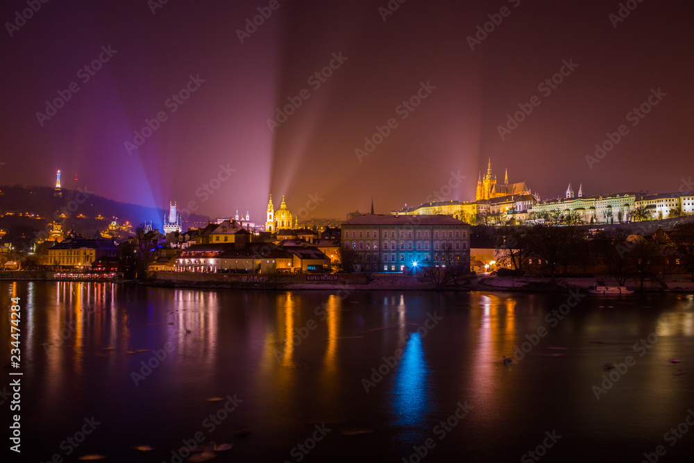 Fototapeta premium Praga, Panorama