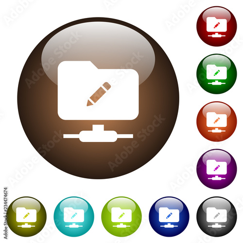 FTP rename color glass buttons
