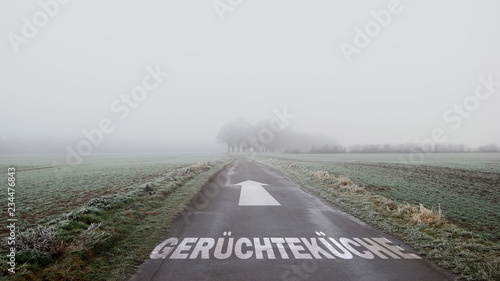 Schild 402 - Gerüchteküche