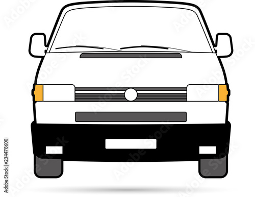 Deutscher Bus Front Haube