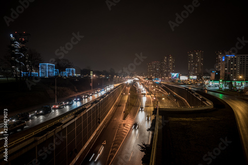 Wallpaper Mural Katowice nocą  Torontodigital.ca