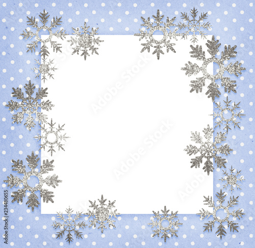 Blue polka dot background w...