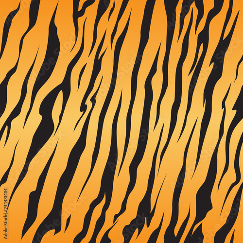 Print stripe animals jungle tiger fur texture pattern seamless repeating orange yellow black
