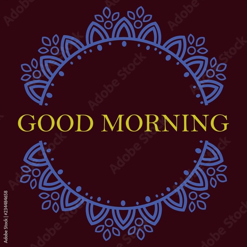 "Good Morning" element design