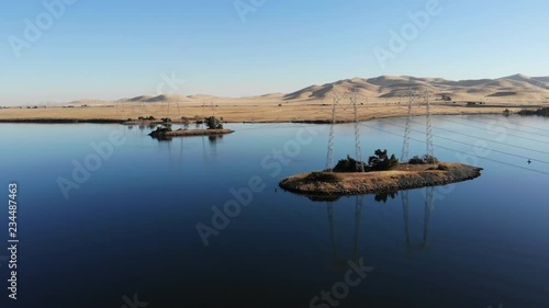 San Luis Reservoir in California photo