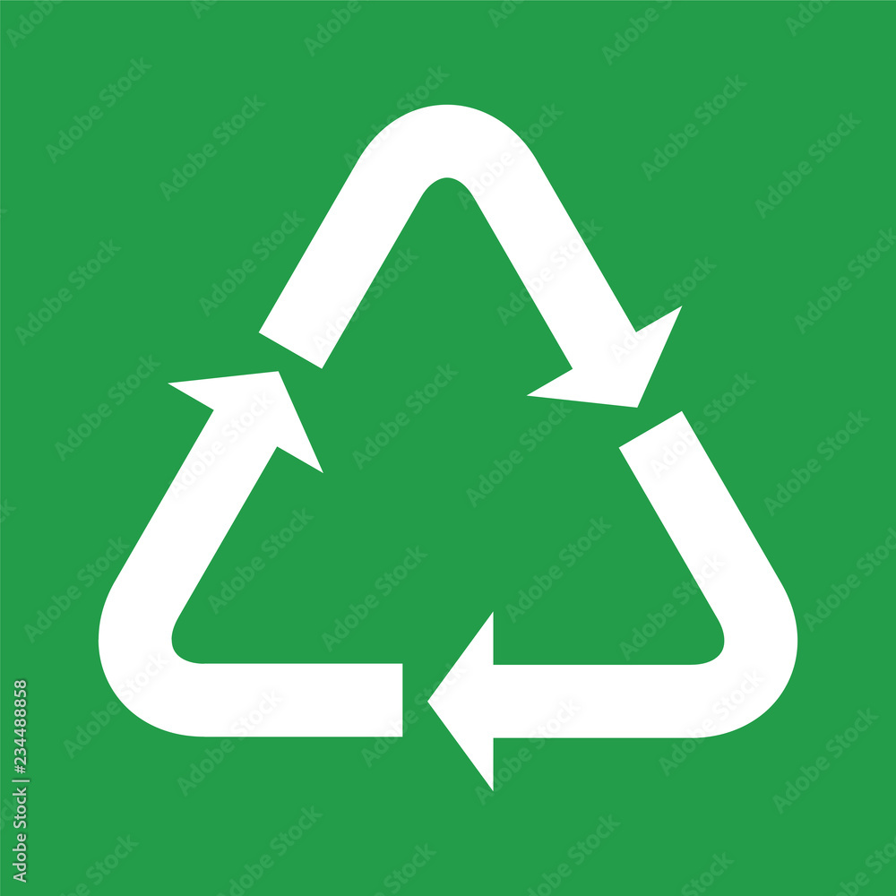 Recycle icon vector Recycle icon vector