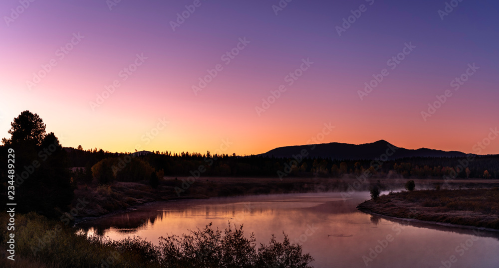 Obraz premium Oxbow Bend, Grand Teton National Park