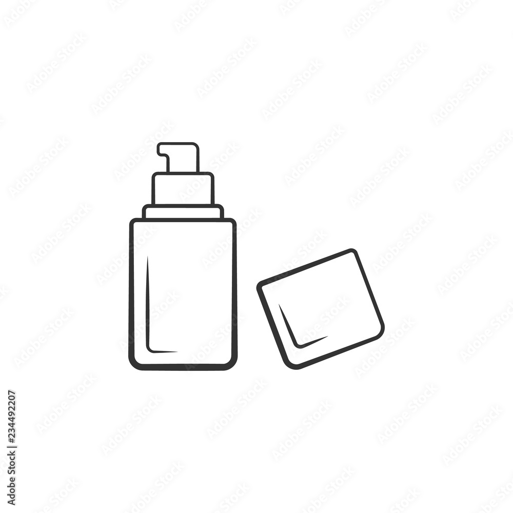 Jar of foam icon. Element of woman makeup icon for mobile concept and web apps. Detailed Jar of foam icon can be used for web and mobile Jar of foam icon. Element of woman makeup icon for mobile concept and web apps. Detailed Jar of foam icon can be used for web and mobile