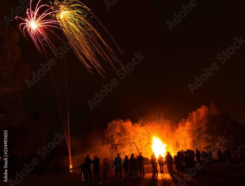 bonfire night in the uk