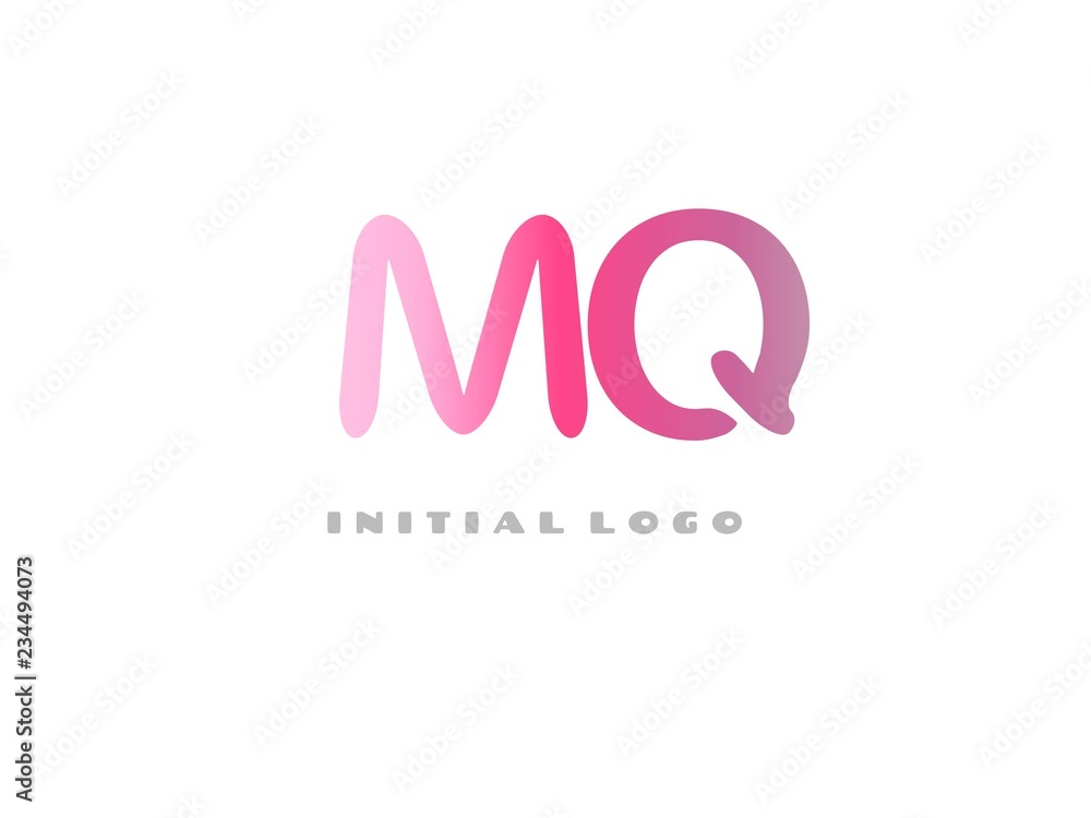 MQ Initial Logo for your startup venture
