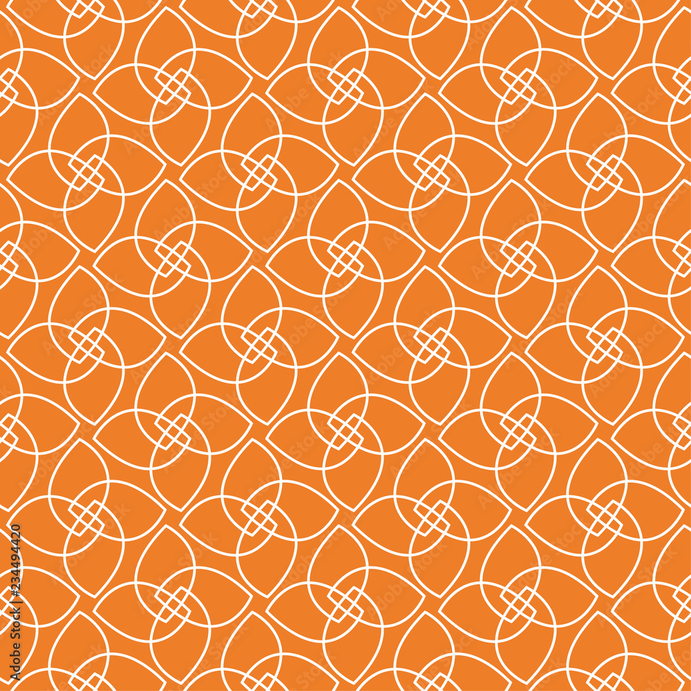 Orange geometric design. Seamless pattern Orange geometric design. Seamless pattern