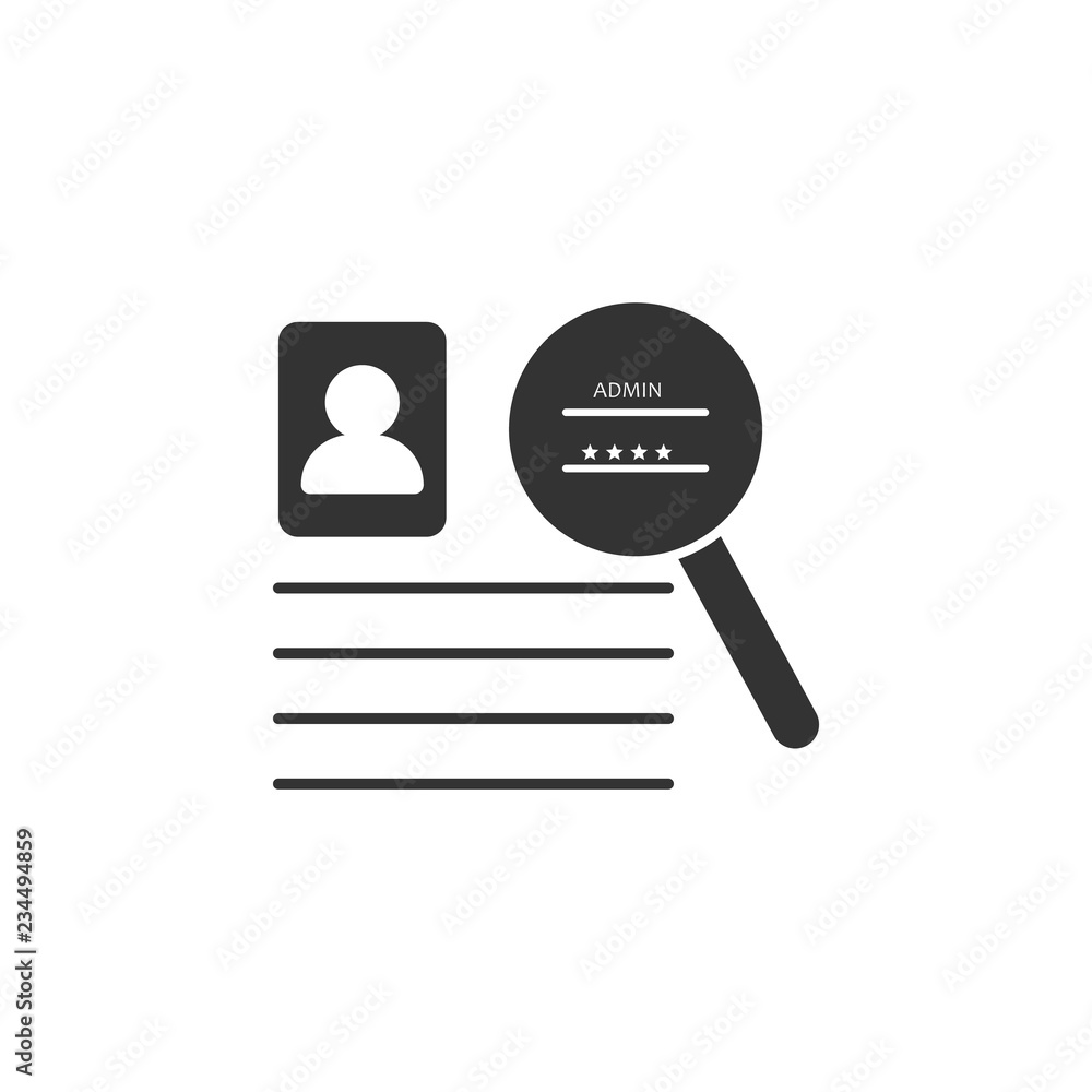 Staff information icon. Element of internet security icon for mobile concept and web apps. Detailed Staff information icon can be used for web and mobile Staff information icon. Element of internet security icon for mobile concept and web apps. Detailed Staff information icon can be used for web and mobile