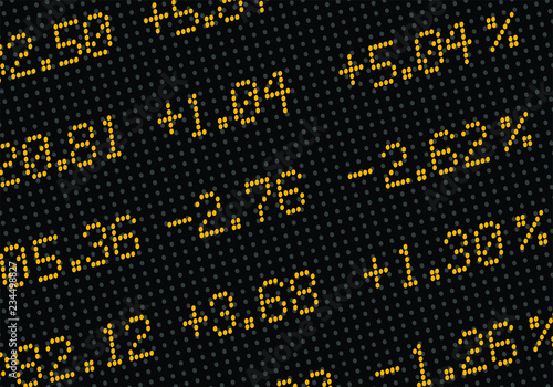 Stock Market Board 
