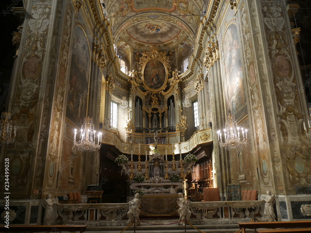 Fototapeta premium Finalborgo - Chiesa di San Biagio