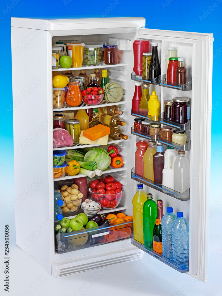 OPEN FULL FRIDGE OPEN FULL FRIDGE
