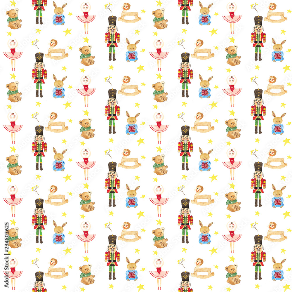 Seamless Christmas pattern Seamless Christmas pattern