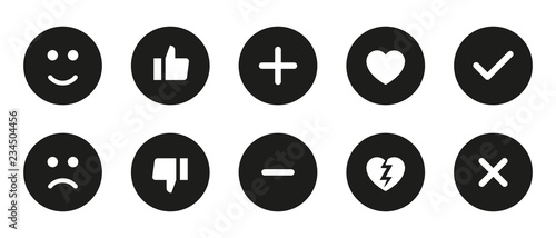 Like/Dislike Icons