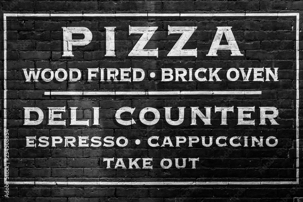 Obraz premium New York Pizza Murals