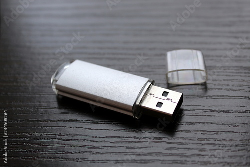 Fényképezés usb flash drive gray with