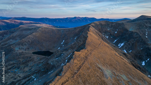 Urlea lake in Fagaras Mountains photo