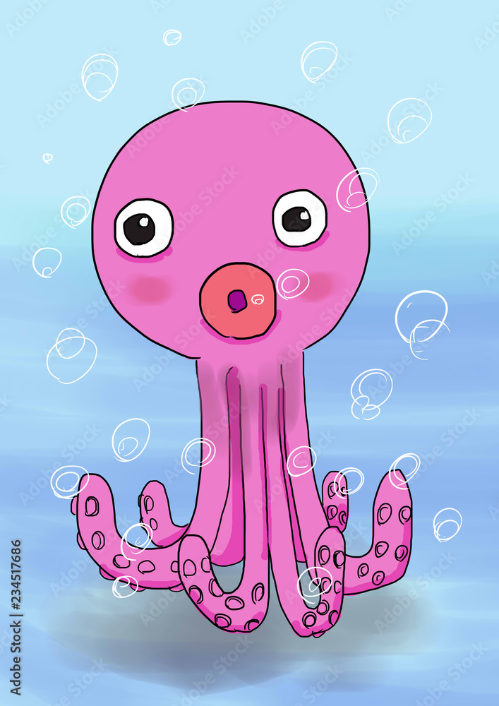 octopus and sea octopus and sea