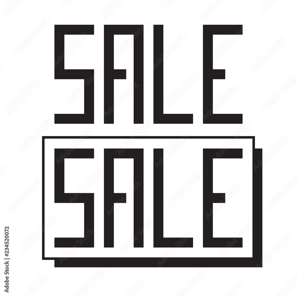 Stensil signs of Sale Stensil signs of Sale