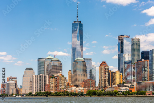 One World Trade Center Towers Over Lower Manhattan