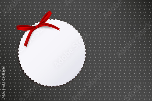 Geschenk Vorlage - dunkles Muster