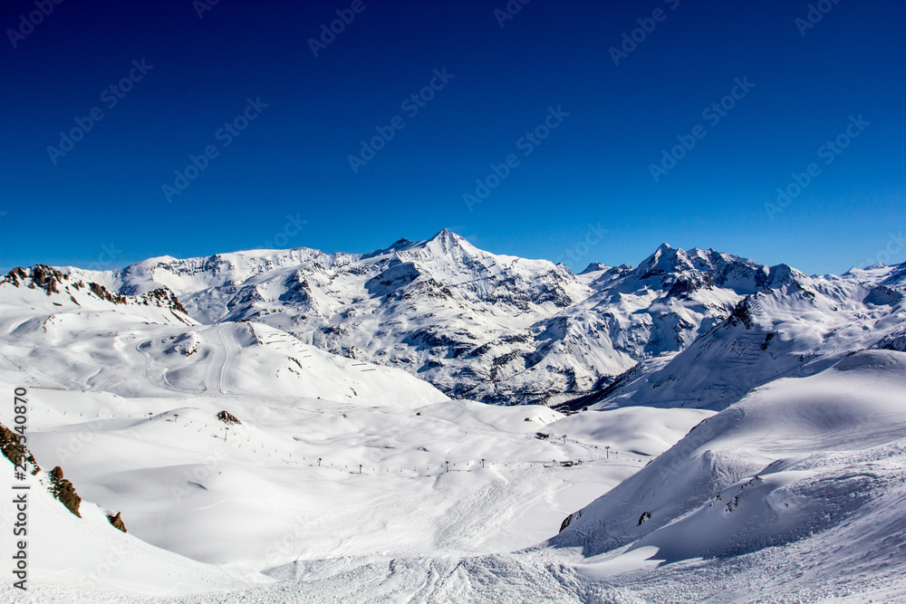 Obraz premium mountains in winter