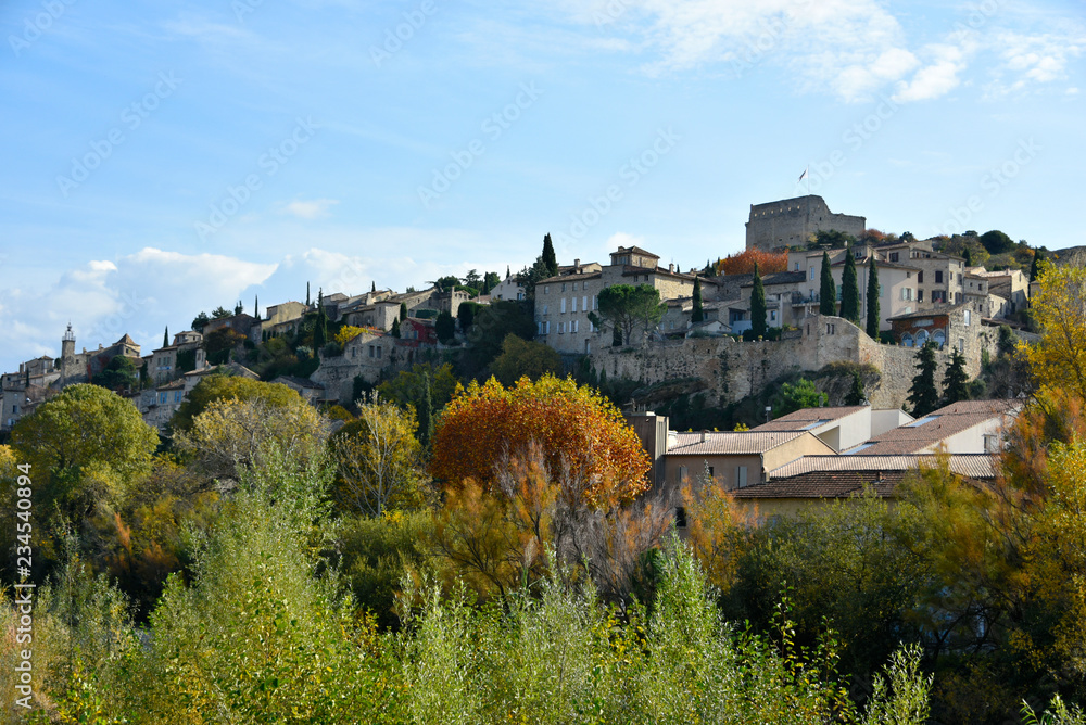 Obraz premium Village de Vaison-La-Romaine (Vaucluse)