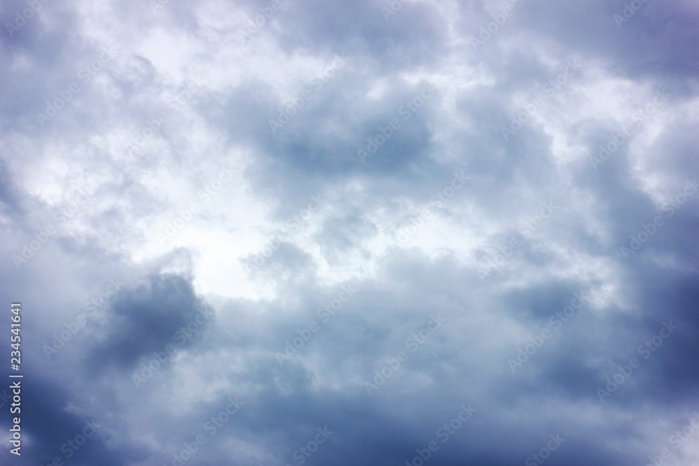 Obraz premium Cloud sunny day summer nature.