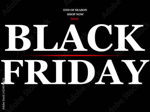 Black friday sale on black background