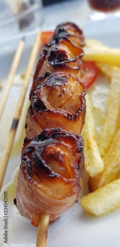 greek food kalamaki souvlaki kotobeikon kotompeikon kotobacon cotobakon