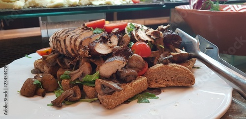 meat and vegetables