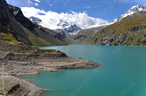 Gulf of Mooserboden in the Hohe Tauern. Austria. Europe.