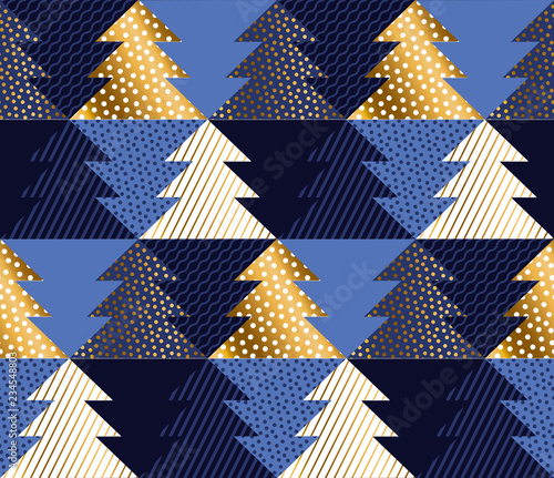 New Year and Christmas tree...