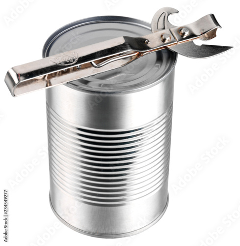 CAN AND CAN OPENER photo