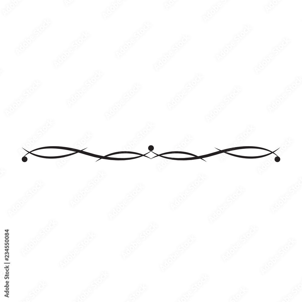 Wave border ornament Wave border ornament