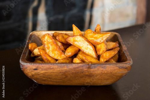 Patatas Bravas French Fries photo