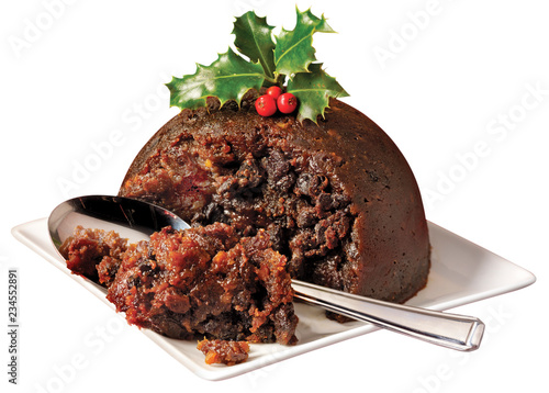 CHRISTMAS PUDDING / CUT OUT