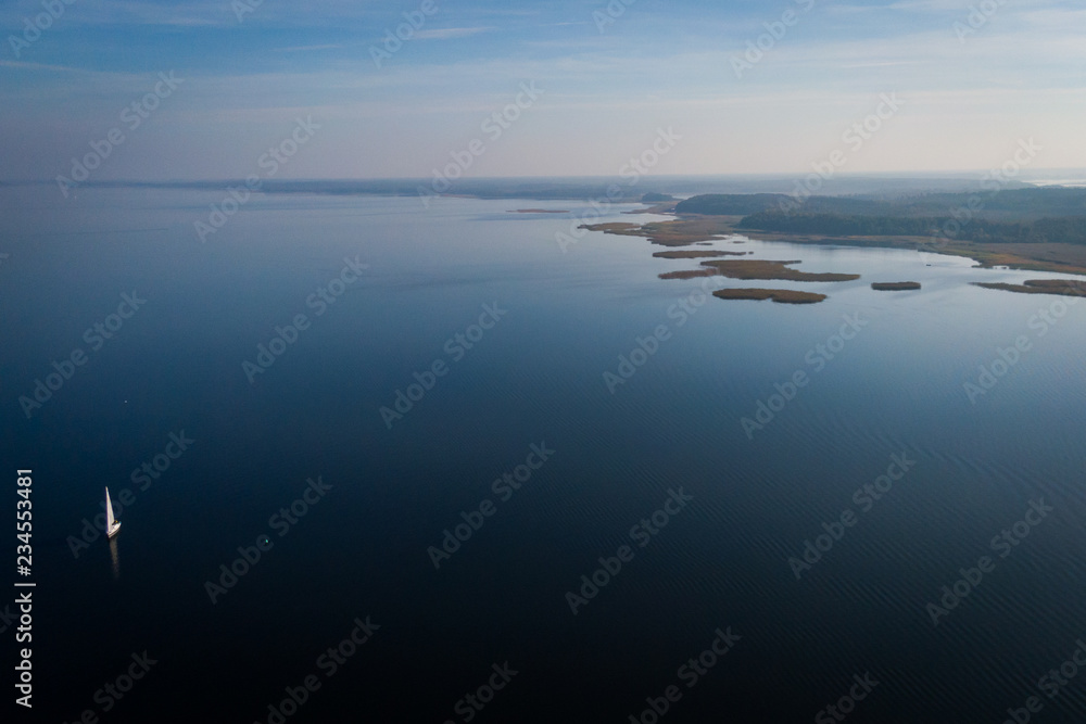 Kraina Jezior Mazurskich, Mazury Polska widok z drona