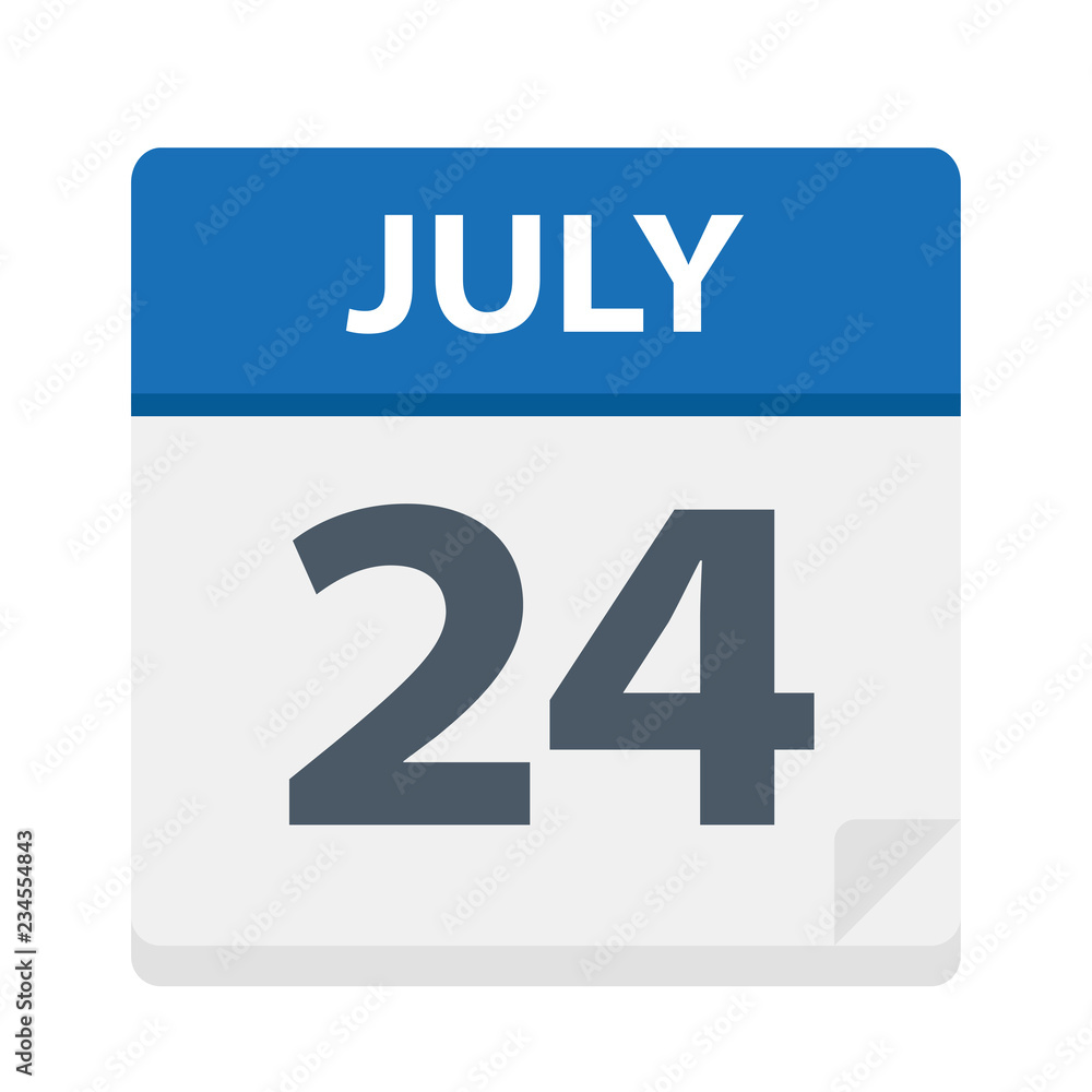 July 24 - Calendar Icon July 24 - Calendar Icon