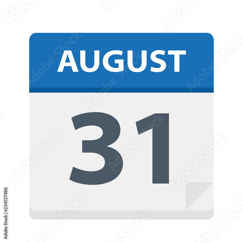 August 31 - Calendar Icon