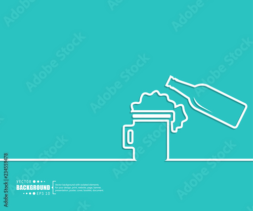 Abstract creative concept vector line draw background for web, mobile app, illustration template design, business infographic, page, brochure, banner, presentation, poster, cover, booklet, document.