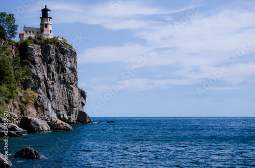 Split Rock Lighthouse on the north shore of Lake Superior in Northern Minnesota.