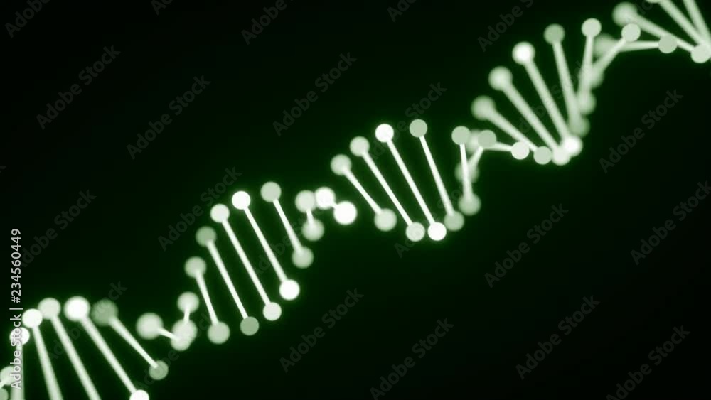 4K Abstract DNA Helix. Seamless loop 4K Abstract DNA Helix. Seamless loop