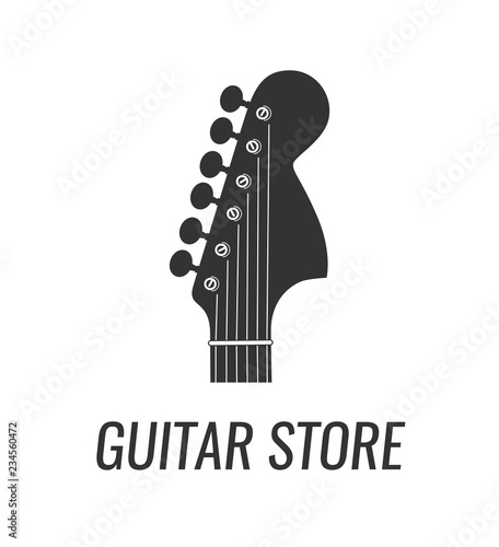 Electric Guitar Headstock S...