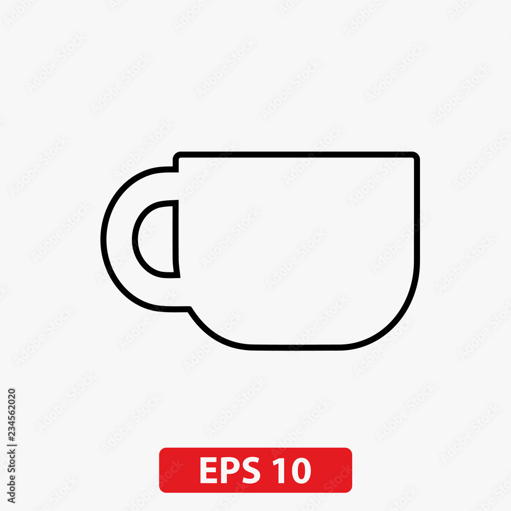 Cup icon. Vector Cup icon. Vector
